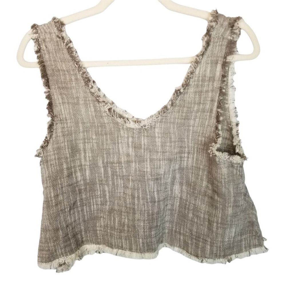 Urban Outfitters Womens S Sable Fringe Sleeveless